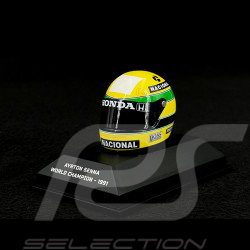 Casque Ayrton Senna Champion du Monde 1991 F1 1/8 Minichamps 540309101