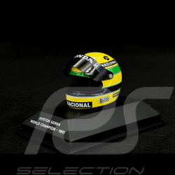 Casque Ayrton Senna Champion du Monde 1991 F1 1/8 Minichamps 540309101