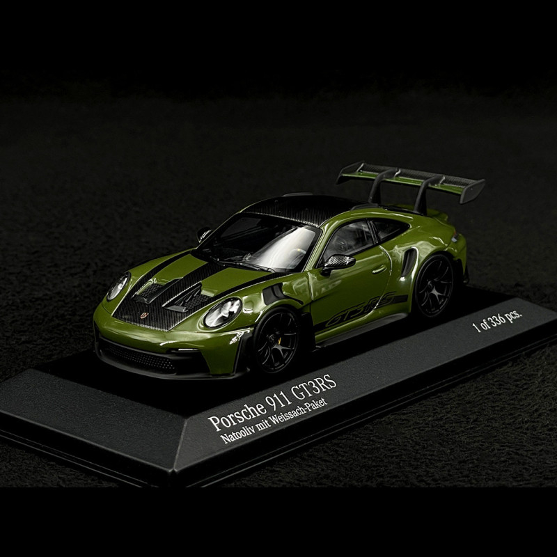 Porsche 911 GT3 RS Type 992 2024 Nato Olive Green 1/43 Minichamps