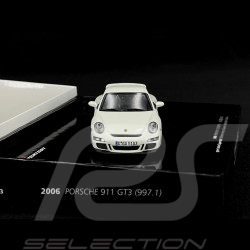 Porsche 911 GT3 Type 997 2006 Blanc 1/43 Minichamps 400065402