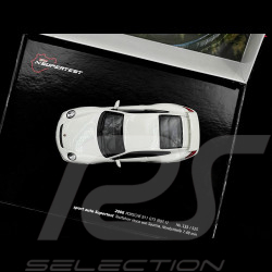 Porsche 911 GT3 Type 997 2006 Blanc 1/43 Minichamps 400065402