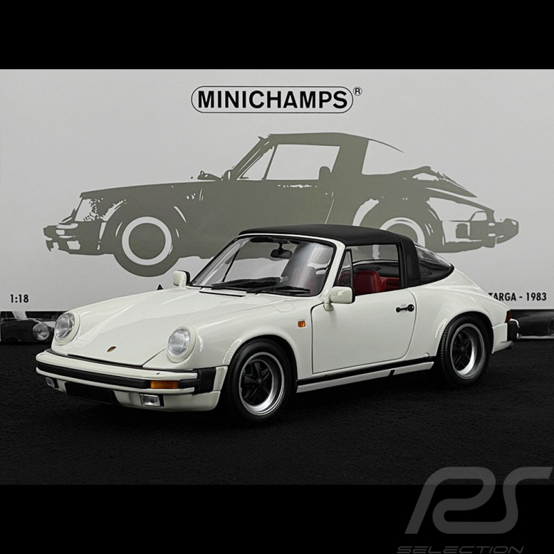 Porsche 911 Carrera 3.2 Targa 1983 Weiß 1/18 Minichamps 100063062 Porsche 911 Carrera 3.2 Targa 1983 Weiß 1/18 Minichamps 100063062