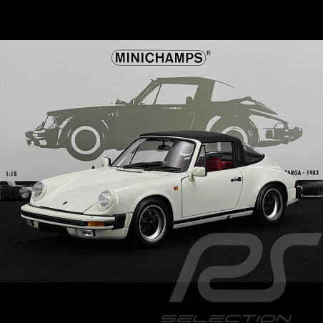 Porsche 911 Carrera 3.2 Targa 1983 Blanc 1/18 Minichamps 100063062