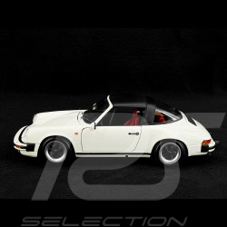 Porsche 911 Carrera 3.2 Targa 1983 White 1/18 Minichamps 100063062