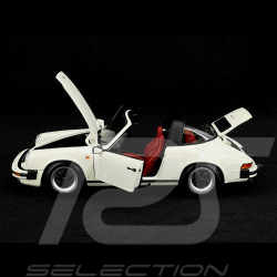 Porsche 911 Carrera 3.2 Targa 1983 White 1/18 Minichamps 100063062