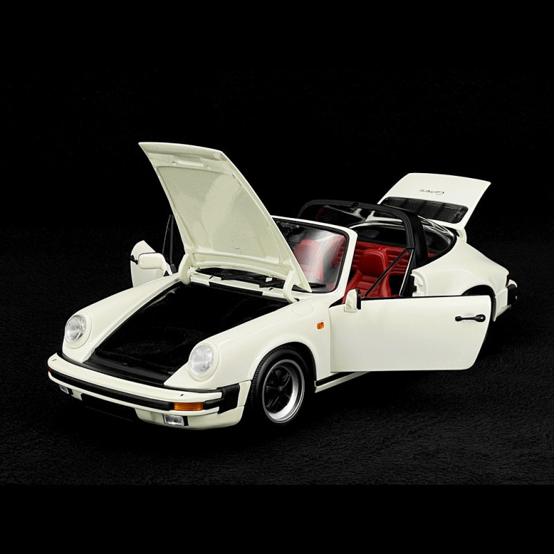 Porsche 911 Targa Blanche - Schuco 450025700 - 1/18 - Modèle Neuf - Prévente