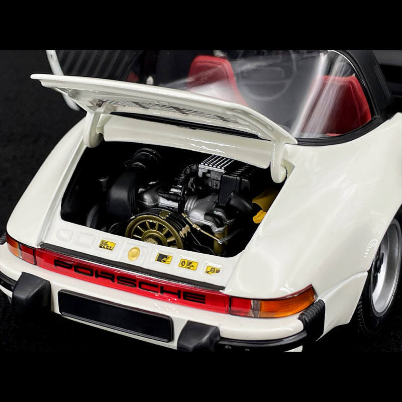 Minichamps 1:18 Porsche 911 Carrera 3.2 Targa Année de construction 1983 blanc 100063062 modèle voiture 100063062 4012138173156