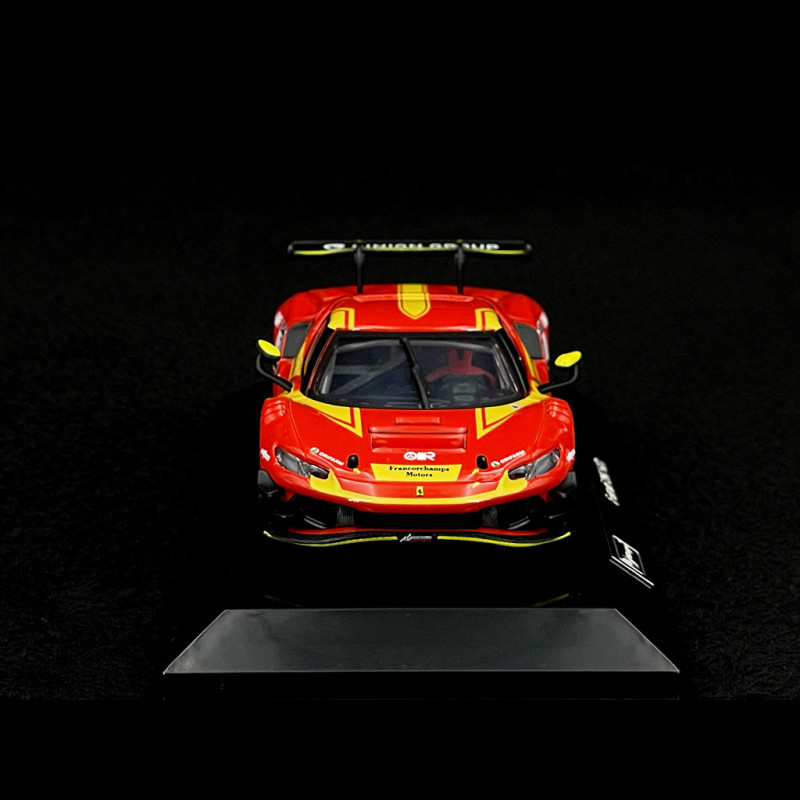 Ferrari 812 Competizione 1/43 - Looksmart - Rouge Course Bande Jaune - NEUVE