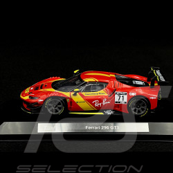 Ferrari 296 GT3 n° 71 2023 Red / Yellow 1/43 Bburago 36313