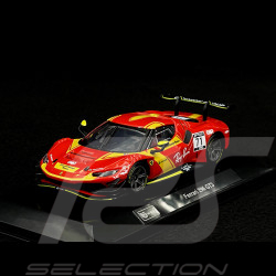 Ferrari 296 GT3 n° 71 2023 Red / Yellow 1/43 Bburago 36313