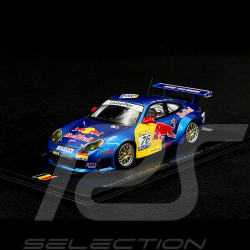 Porsche 911 GT3 RS Type 996 n° 76 24h Spa 2002 1/43 Spark 100SPA17