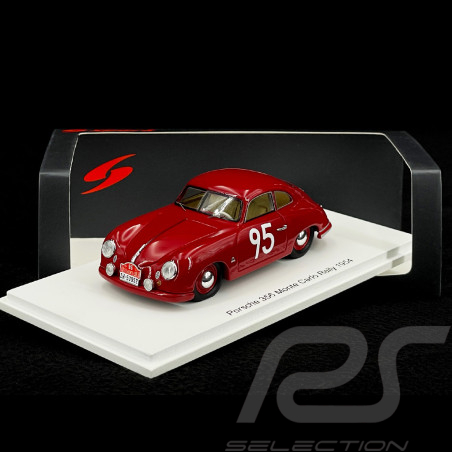 Porsche 356 Pre A n° 95 Rallye Monte Carlo 1954 1/43 Spark S6134