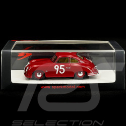 Porsche 356 Pre A n° 95 Rallye Monte Carlo 1954 1/43 Spark S6134