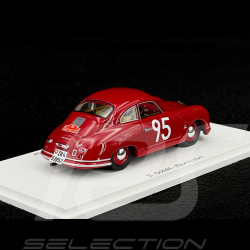 Porsche 356 Pre A n° 95 Rallye Monte Carlo 1954 1/43 Spark S6134