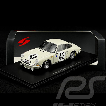 Porsche 911 S n° 43 24h Le Mans 1967 1/43 Spark S9737