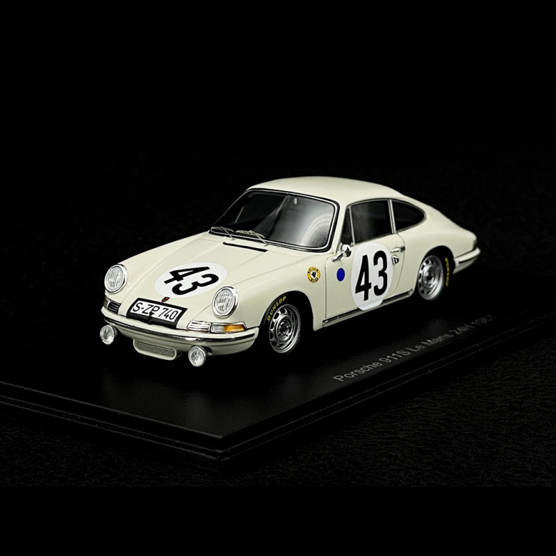 S9737 SPARK Porsche 911S #43 24 Heures du Mans 1967 1/43