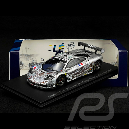 McLaren F1 GTR n° 42 24h Le Mans 1995 1/43 Spark S6672