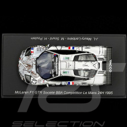 McLaren F1 GTR n° 42 24h Le Mans 1995 1/43 Spark S6672