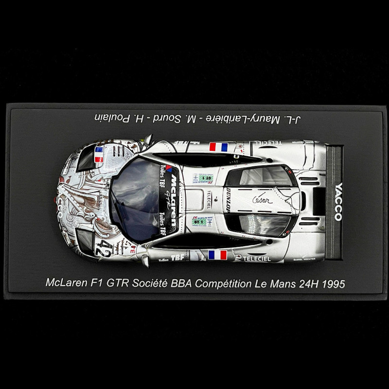 McLaren F1 GTR 24h Le Mans 1995 Bell/Bell/Wallace TSM 1:18 TSM131807