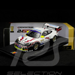 Porsche 911 GT3 RSR Type 996 n° 50 Vainqueur 24h Spa 2003 1/43 Spark 43SPA2003