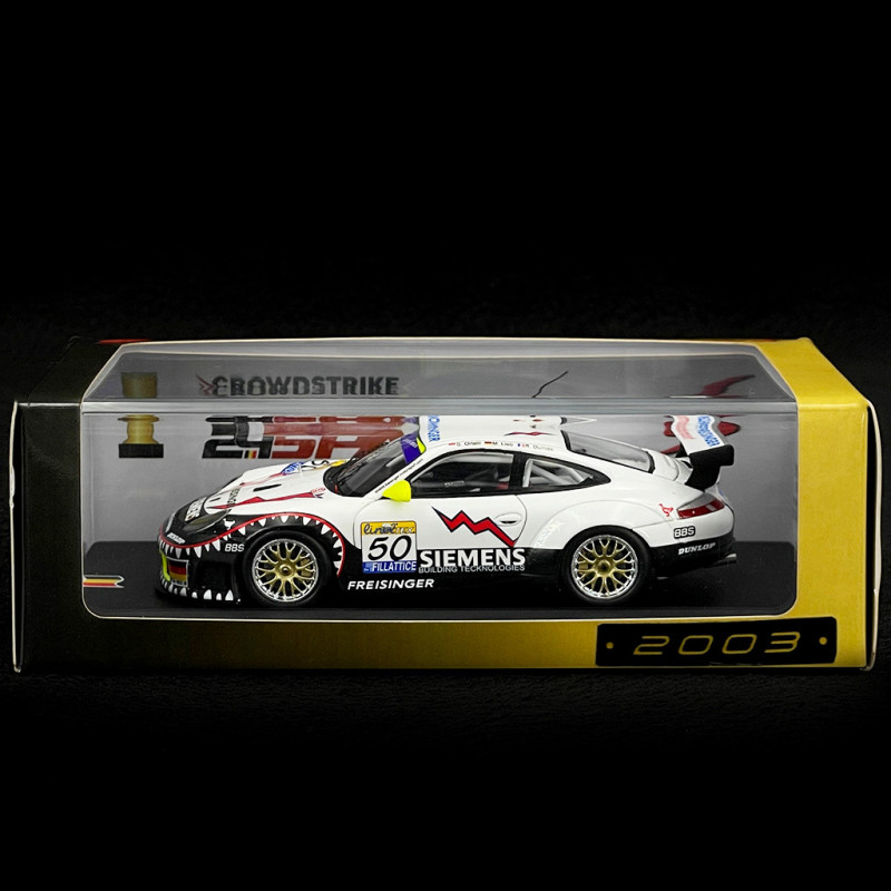 Modèle Réduit Porsche 911 GT3R Le Mans 2003 - Autoart échelle 1:18, Ickx/Bourdais, Neuf