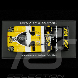 Porsche 956 n° 12 4th 24h Le Mans 1983 1/43 Spark S9850