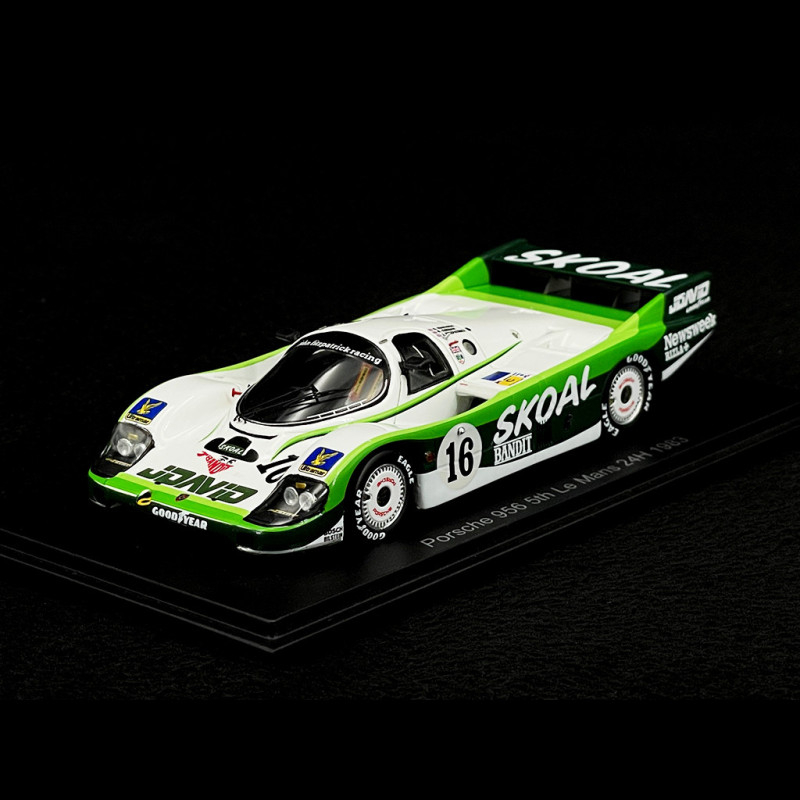 Miniature Porsche 956 24h du Mans 1983 Spark 1/43