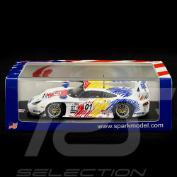 Porsche 911 GT1 Evo Type 993 n° 01 2. 24h Daytona 1998 1/43 Spark US206