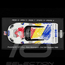 Porsche 911 GT1 Evo Type 993 n° 01 2ème 24h Daytona 1998 1/43 Spark US206