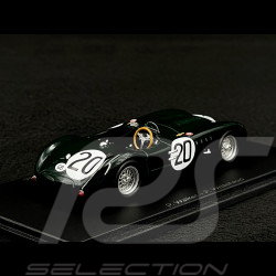 Jaguar XK120C n° 20 Vainqueur 24h Le Mans 1951 1/43 Spark 43LM51