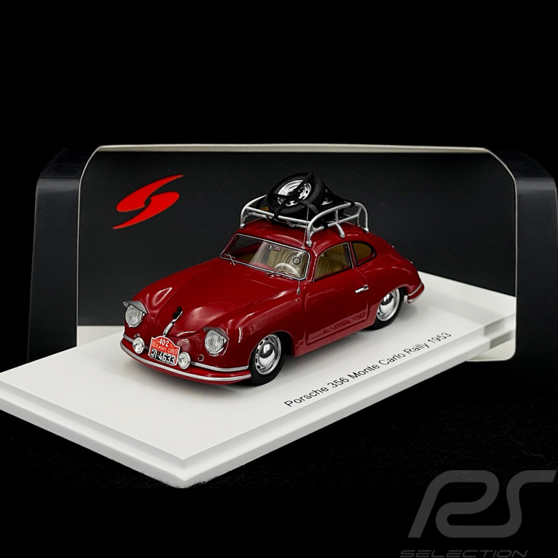 Porsche 356 1100 n° 402 Rallye Monte Carlo 1953 1/43 Spark S6132