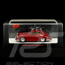 Porsche 356 1100 n° 402 Rallye Monte Carlo 1953 1/43 Spark S6132