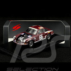 Porsche 911 T n° 66 24h Le Mans 1969 1/43 Spark S9749