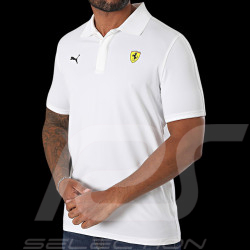 Polo Ferrari F1 Team Leclerc Hamilton Puma Blanc 630185-04 - Mixte