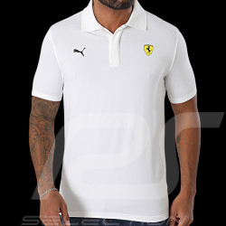 Polo Ferrari F1 Team Leclerc Hamilton Puma Blanc 630185-04 - Mixte