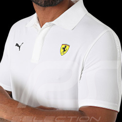 Polo Ferrari F1 Team Leclerc Hamilton Puma Blanc 630185-04 - Mixte