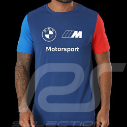 BMW T-shirt M Motorsport Essential Puma Blau 632358-05 - Herren