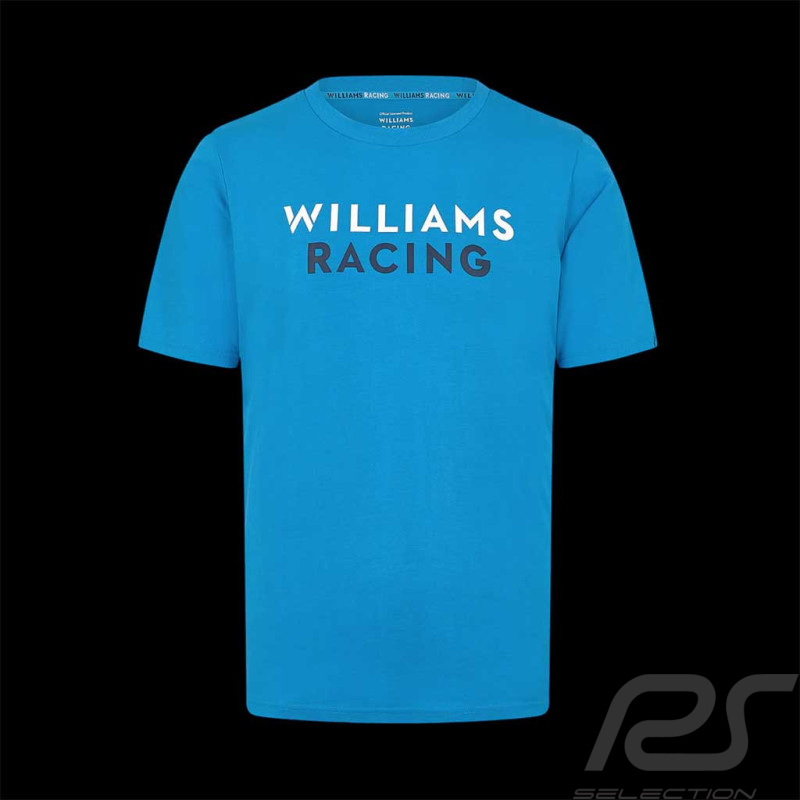 Williams Racing T-shirt F1 Team Sainz / Albon Puma Hellblau 70122964-003 - unisex