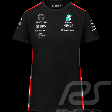 Mercedes-AMG T-shirt PETRONAS F1 Russel / Antonelli Puma Schwarz 701223420 001 - DaWoman