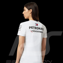 Mercedes-AMG T-shirt PETRONAS F1 Russel / Antonelli Puma Weiß 701223420 002 - Damen