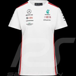 Mercedes-AMG T-shirt PETRONAS F1 Russel / Antonelli Puma Weiß 701223420 002 - Damen