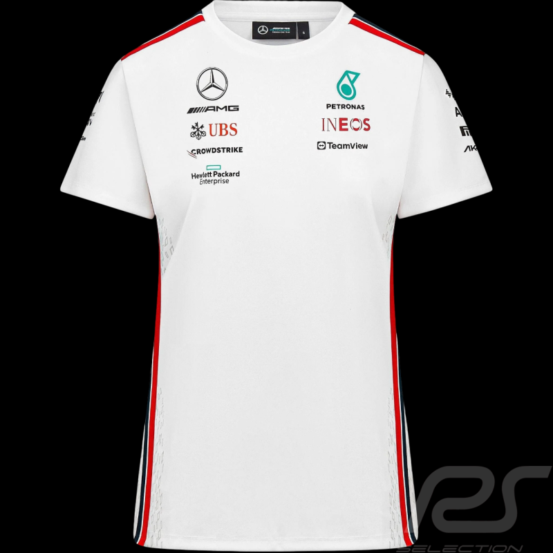Mercedes-AMG T-shirt PETRONAS F1 Russel / Antonelli Puma White 701223420 002 - Woman