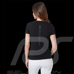 T-shirt Porsche Motorsport 3 noir Porsche WAP812LFMS - femme