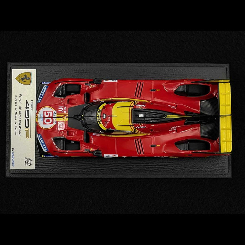 Ferrari 499P #50 – Modèle Réduit 1:43 LookSmart – Édition 24h Du Mans 2024