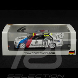 Emanuele Pirro BMW E30 M3 n° 9 DTM 1992 1/43 Spark SG613