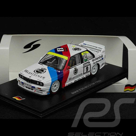 Emanuele Pirro BMW E30 M3 n° 9 DTM 1992 1/43 Spark SG613