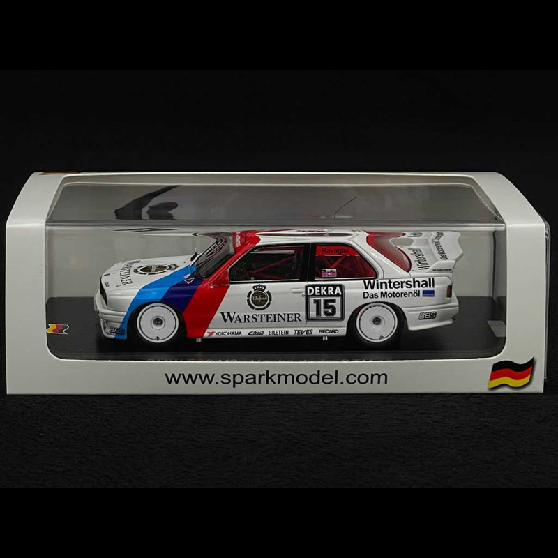 BMW M3 (E30) 15 ROBERTO RAVAGLIA DTM 1989 1ER AVEC BOITE COLLECTOR