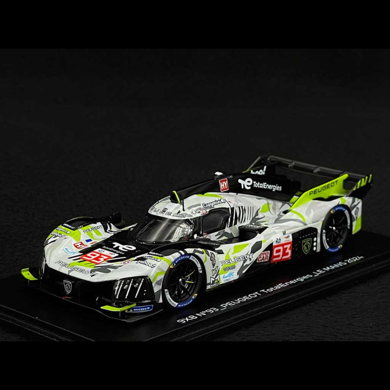 1/43 Spark Peugeot 9X8 LM 24h 2023 n°93 SPARK S8729 Peugeot 9X8 n°93 24H Le Mans 2023