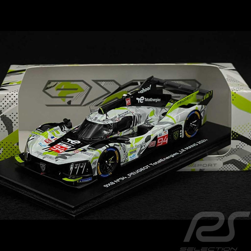 Peugeot 9x8 n° 94 24h Le Mans 2024 1/43 Spark S9127