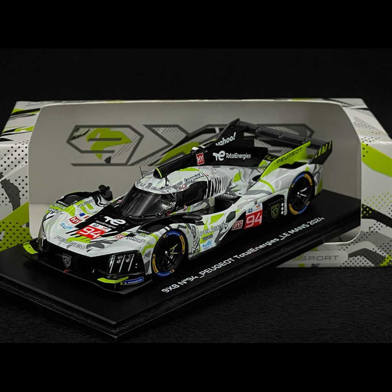 ミニカー 1/43 Peugeot 9X8 No.94 2024 Le Mans Peugeot 9x8 n° 94 24h Le Mans 2024 1/43 Spark S9127